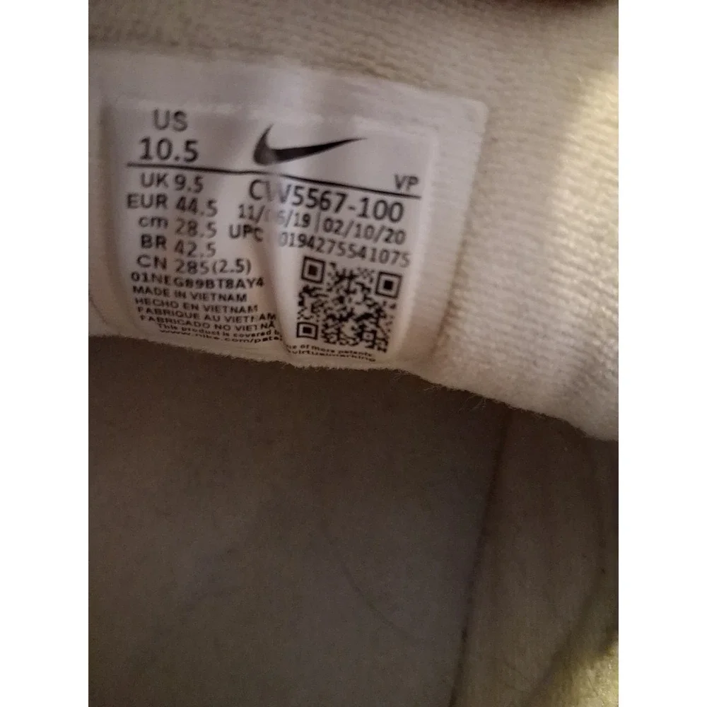 Nike Air Max 97 DIY Flare White Grey Pink CW5567-100 Mens Sneaker 10.5